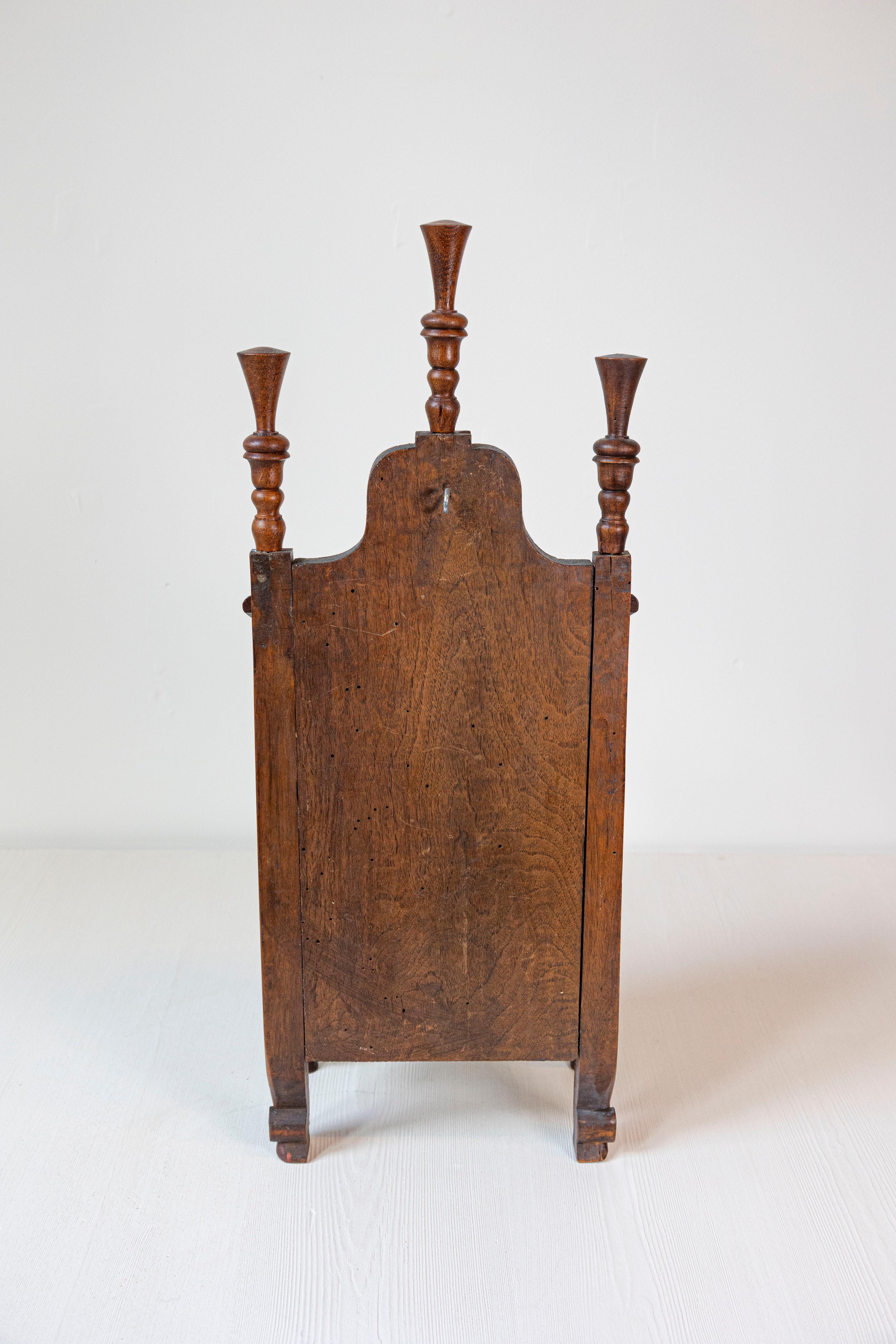 Louis XV Style French Farinerio Flour Box with Carved Floral Décor For Sale 1