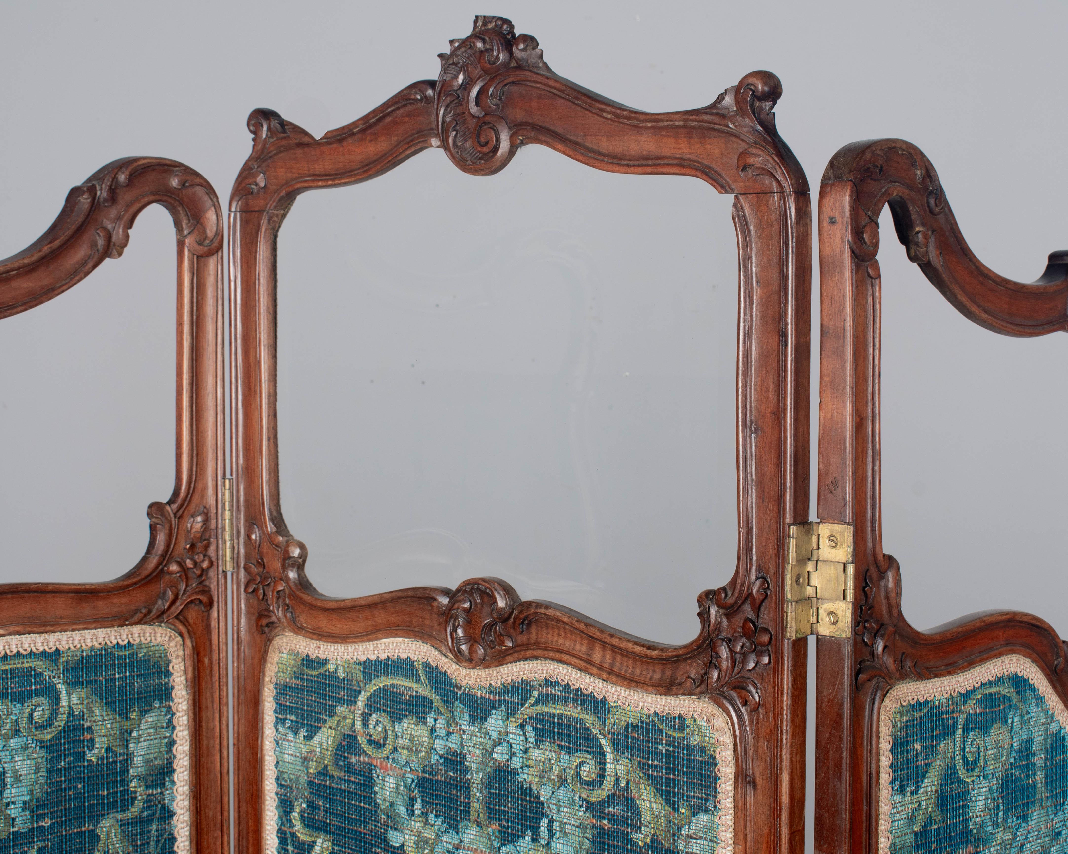 Louis XV Style French Folding Screen or Room Divider 2