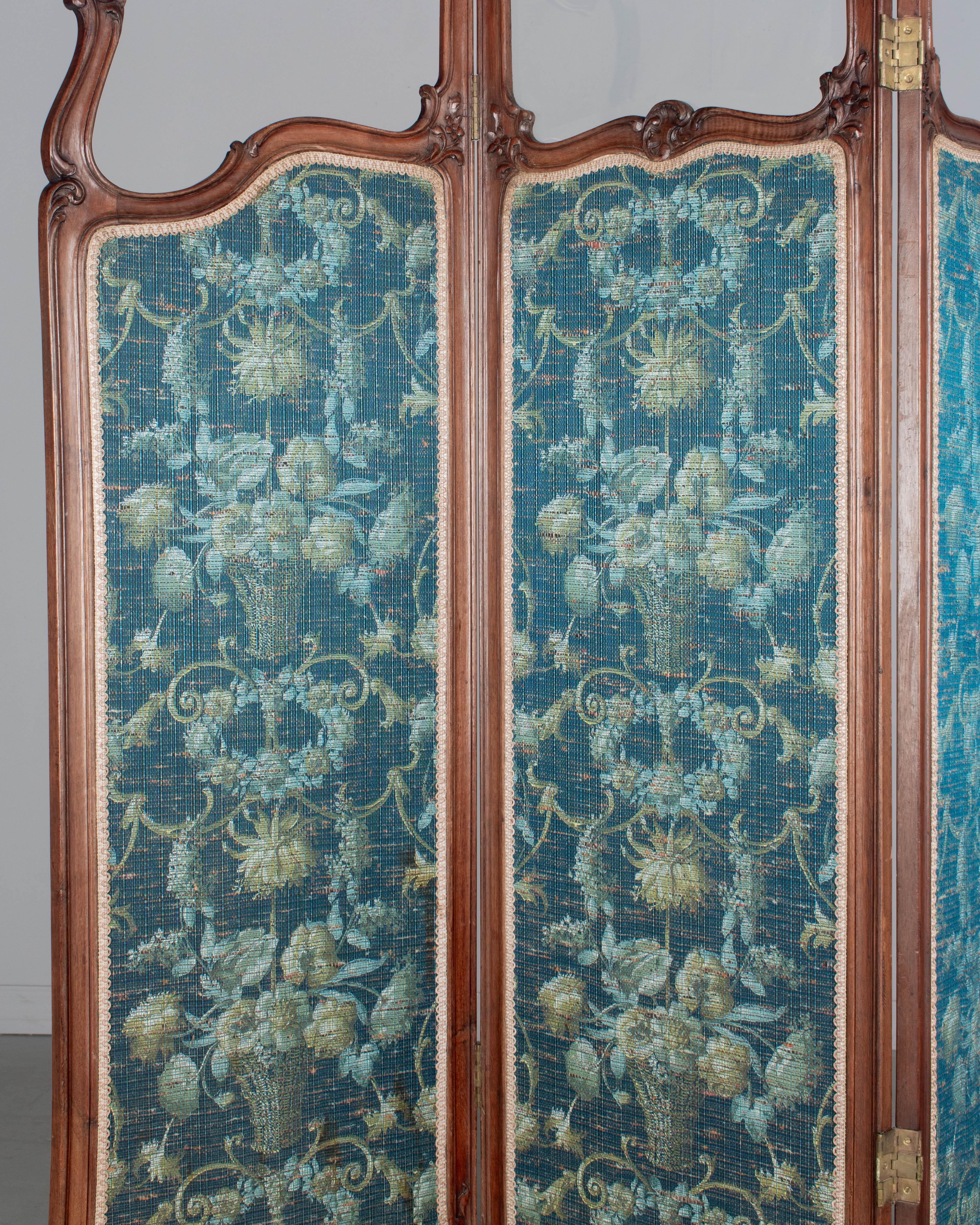 Louis XV Style French Folding Screen or Room Divider 3