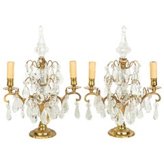 Louis XV Style French Girandole, a Pair