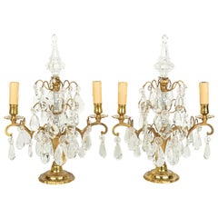 Louis XV Style French Girandole, a Pair