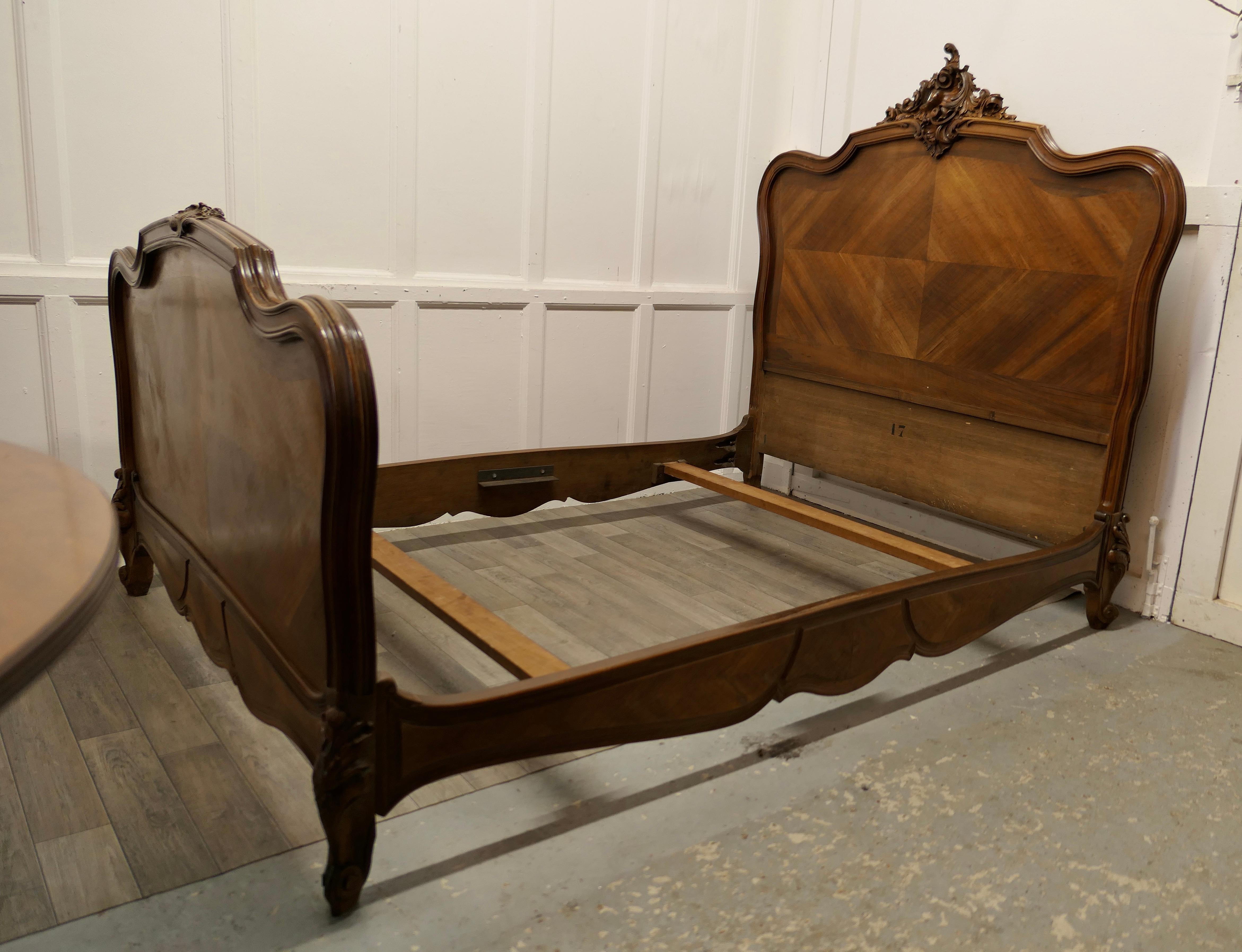 antique french bed