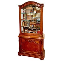 Louis XV Style French Oak Showcase