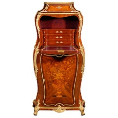 Antique Louis XV Style French Secrétaire by Henry Dasson