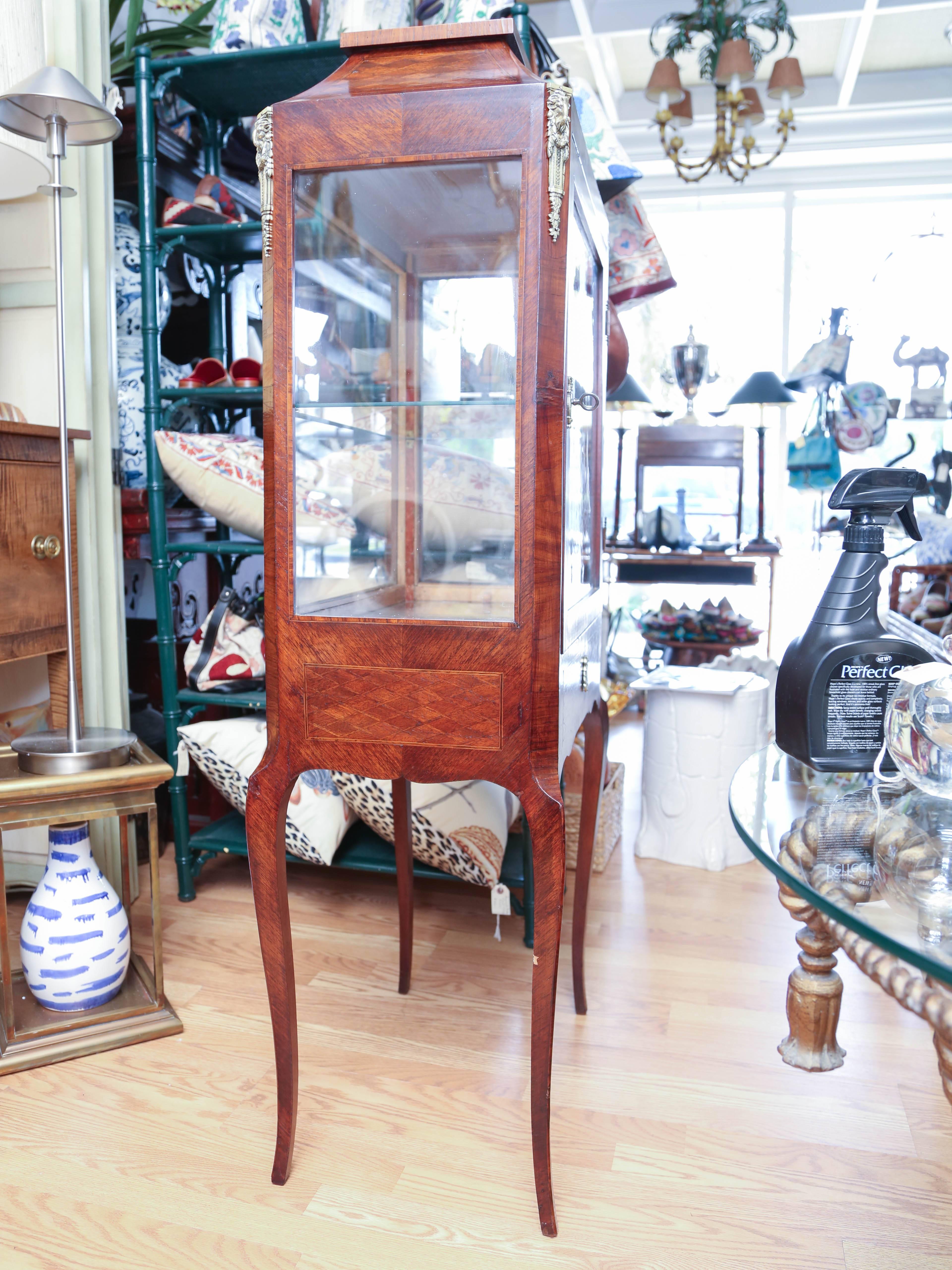 Louis XV Style French Vitrine For Sale 8
