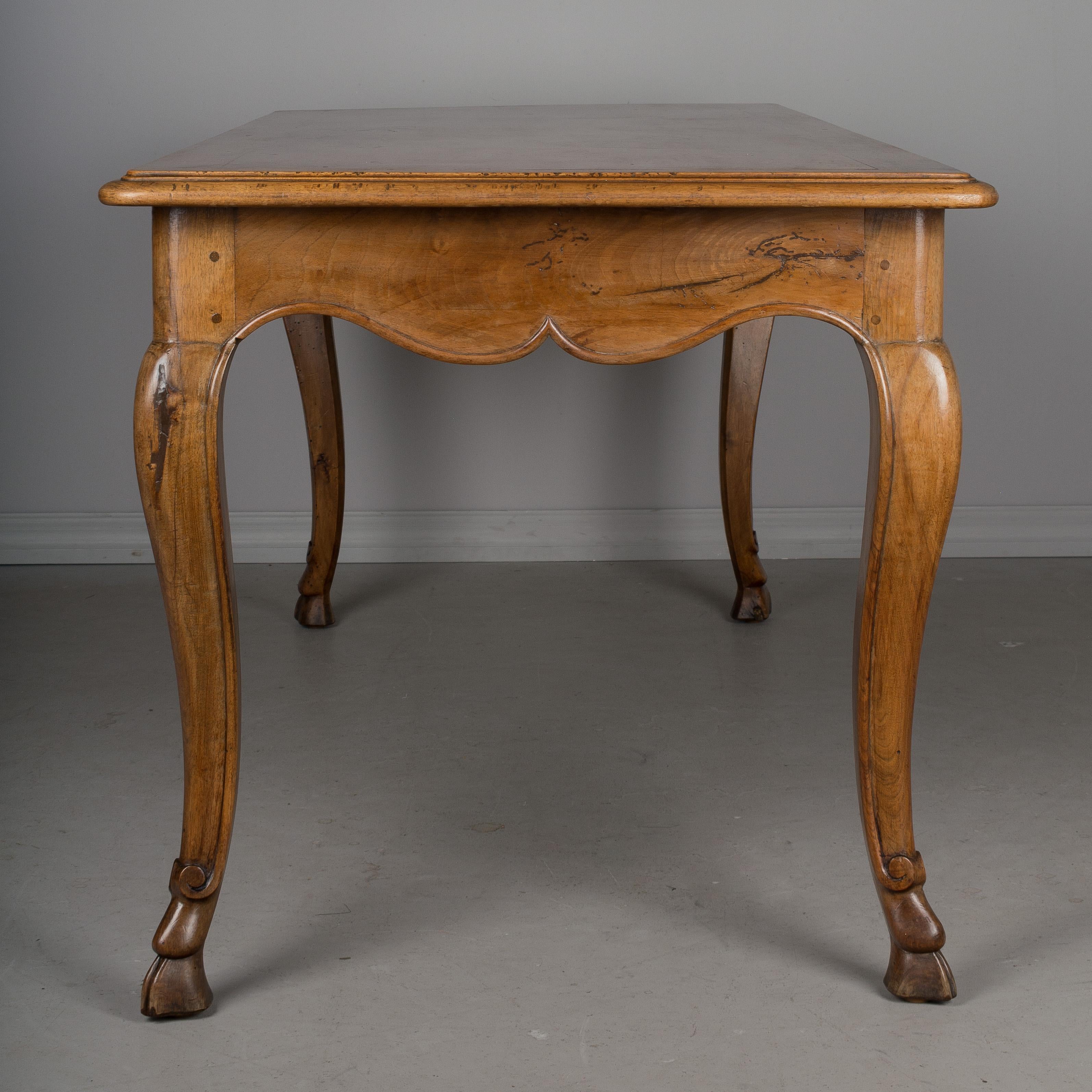 Louis XV Style French Walnut Table 1
