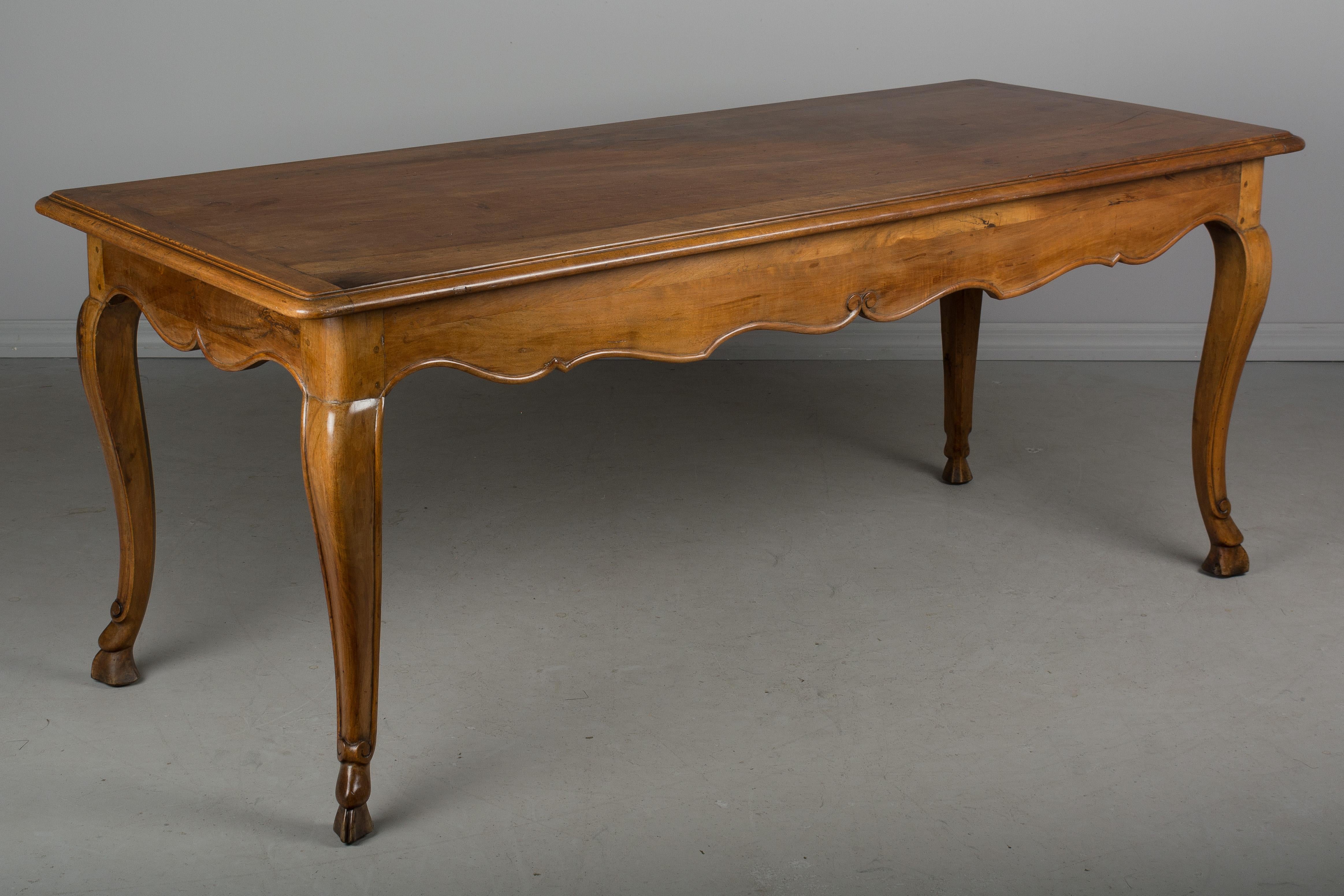 Louis XV Style French Walnut Table 2