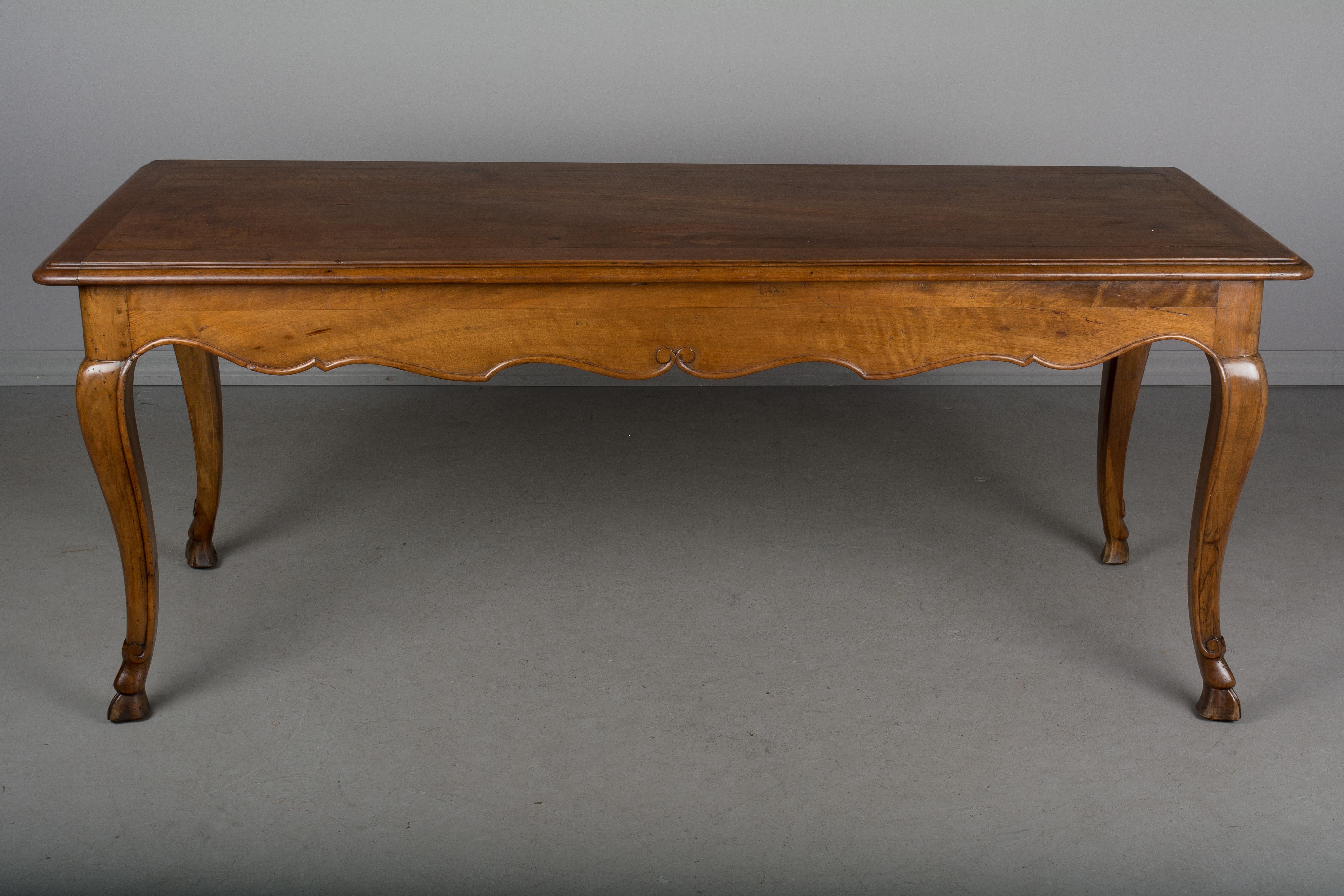 Louis XV Style French Walnut Table 3