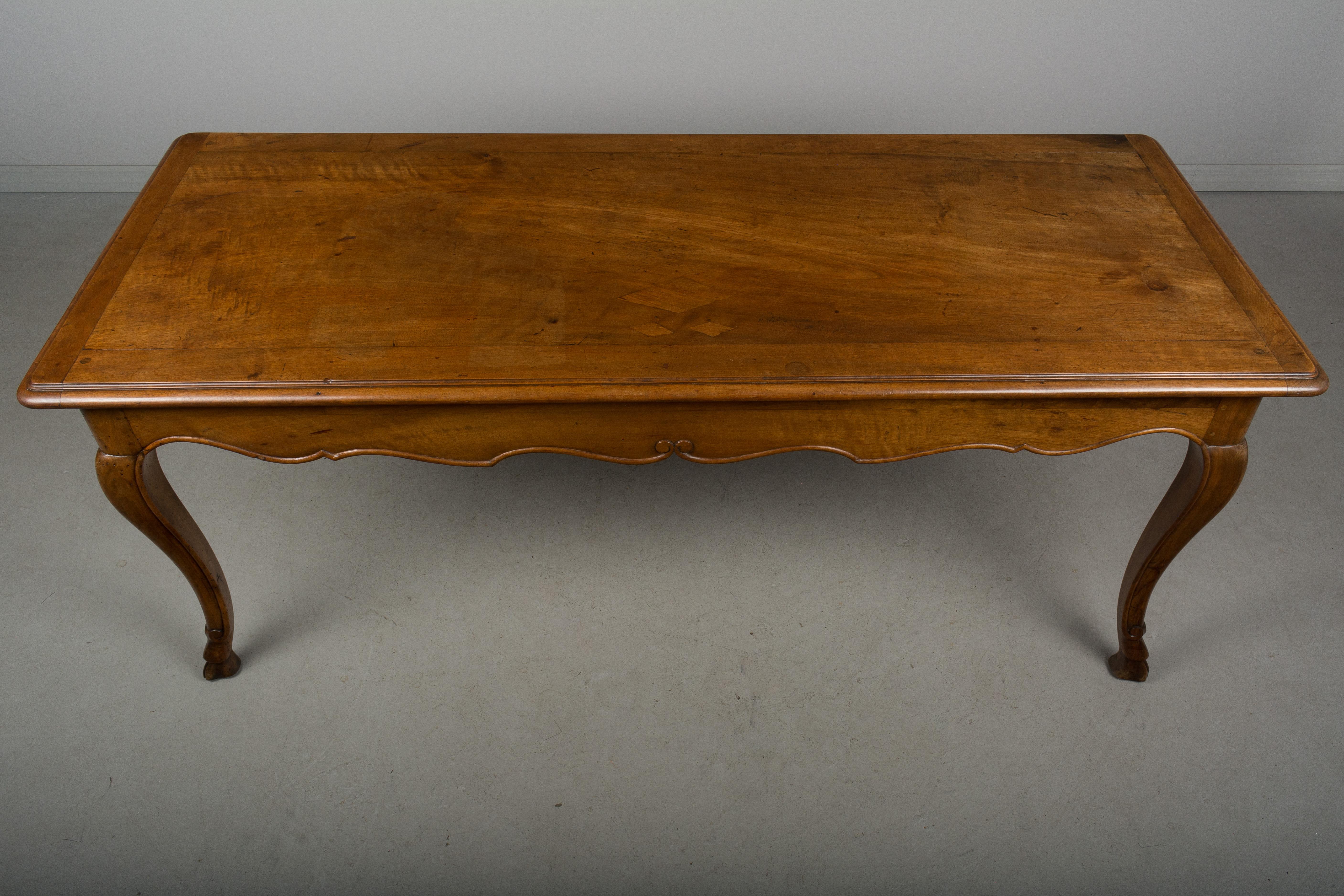 Louis XV Style French Walnut Table 4