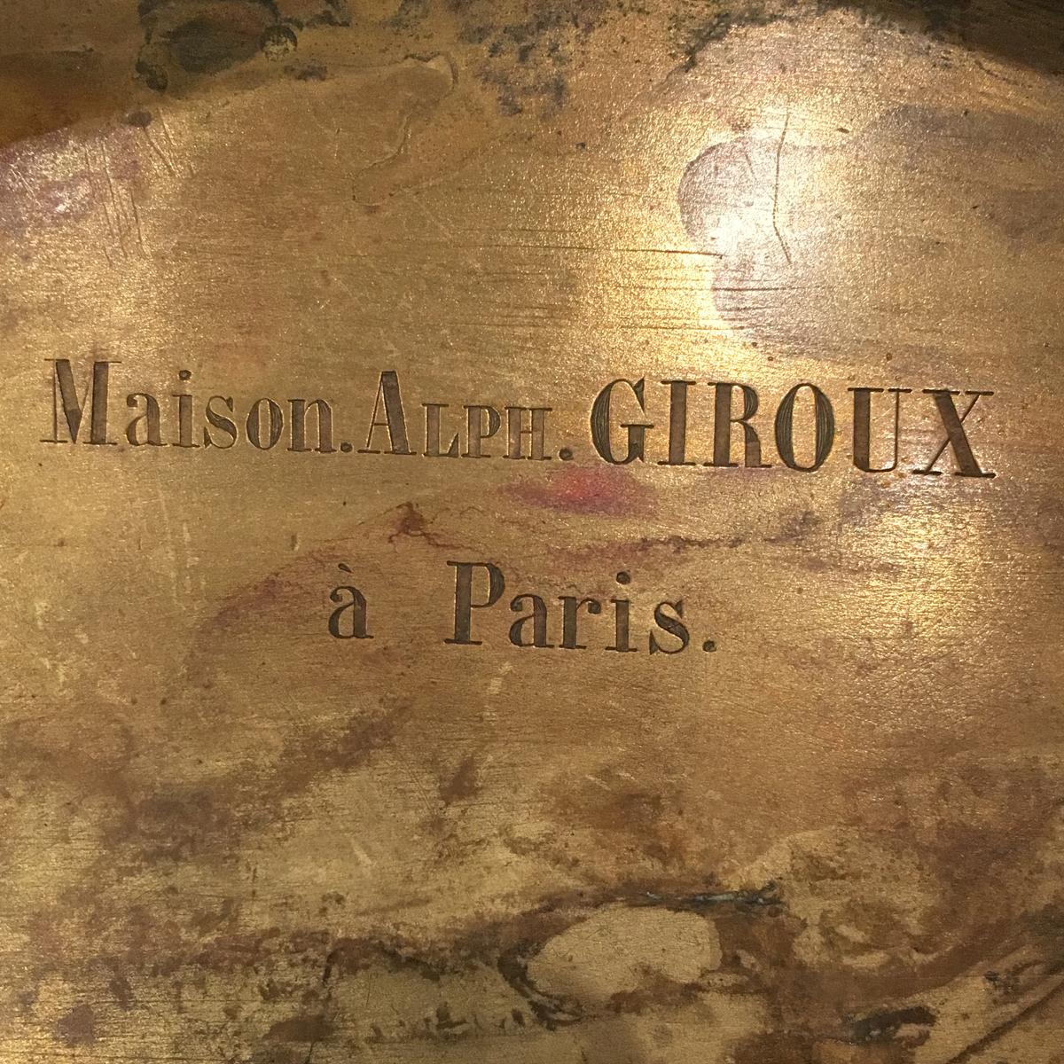 Doré Jardinière de style Louis XV en bronze doré de la Maison Alphonse Giroux, français en vente