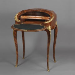 Louis XV Style Gilt-Bronze Mounted Bureau de Dame, by François Linke