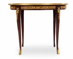 Louis XV Style Gilt Bronze Mounted Side Tables