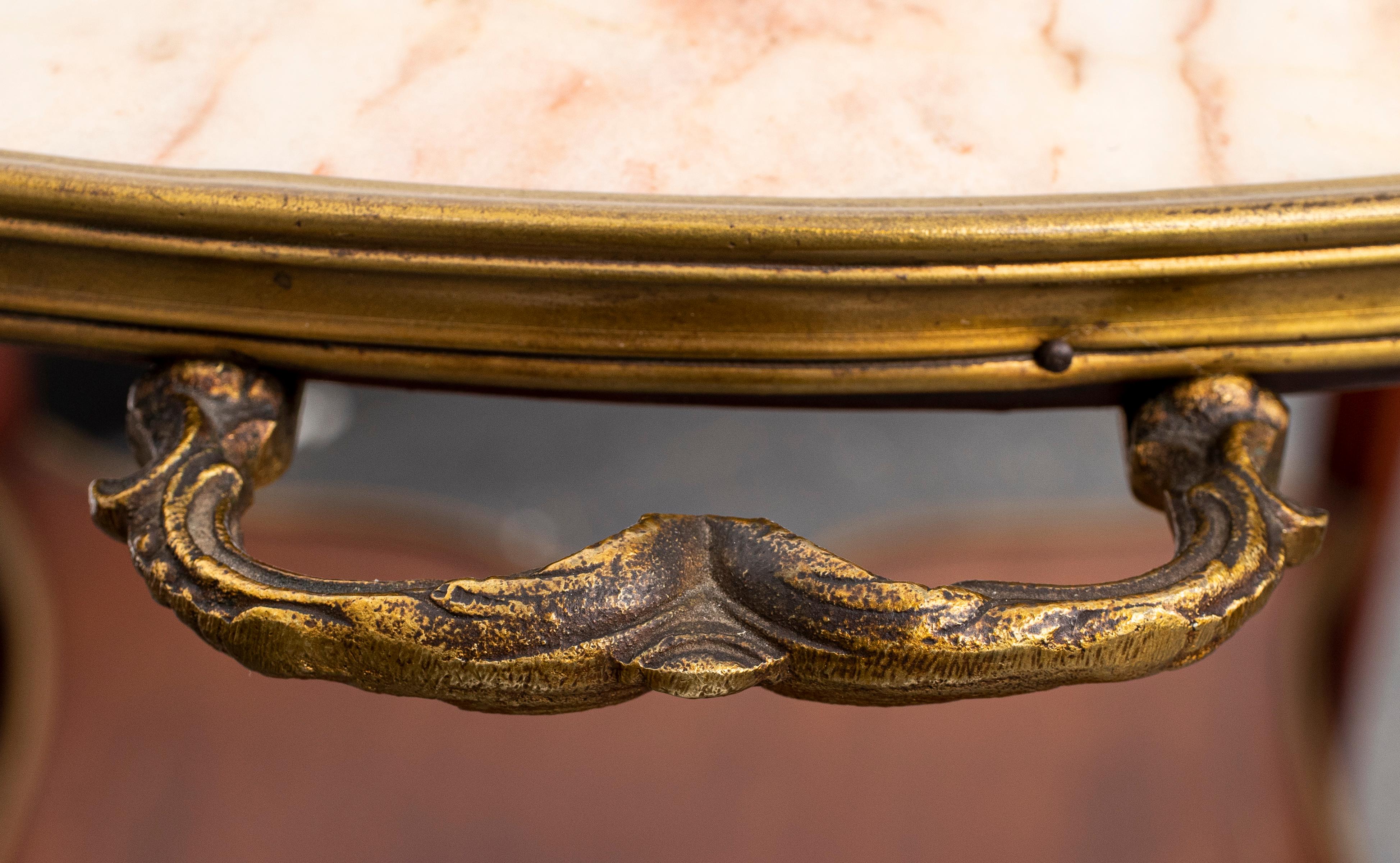 Louis XV Style Gilt Bronze Mounted Tea Table 3