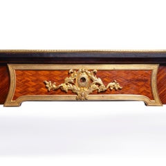 Louis XV Style Gilt Bronze Mounted Writing Desk by Poteau