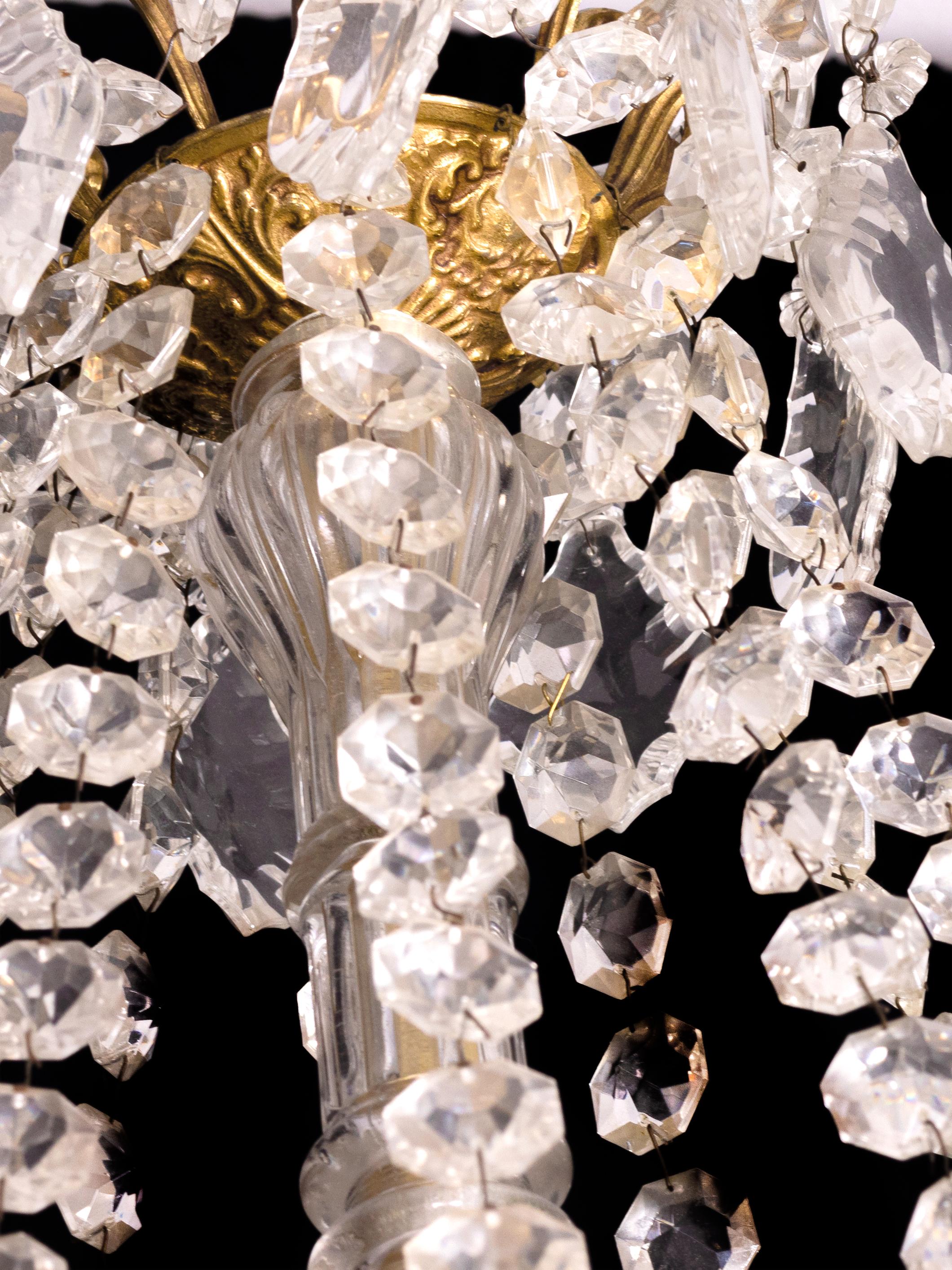 Louis XV Style Gilt Bronze 10 Arms Chandelier, 20th Century For Sale 2