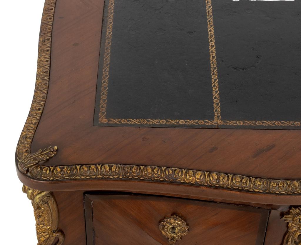 20th Century Louis XV Style Gilt Metal Mounted Bureau Plat For Sale