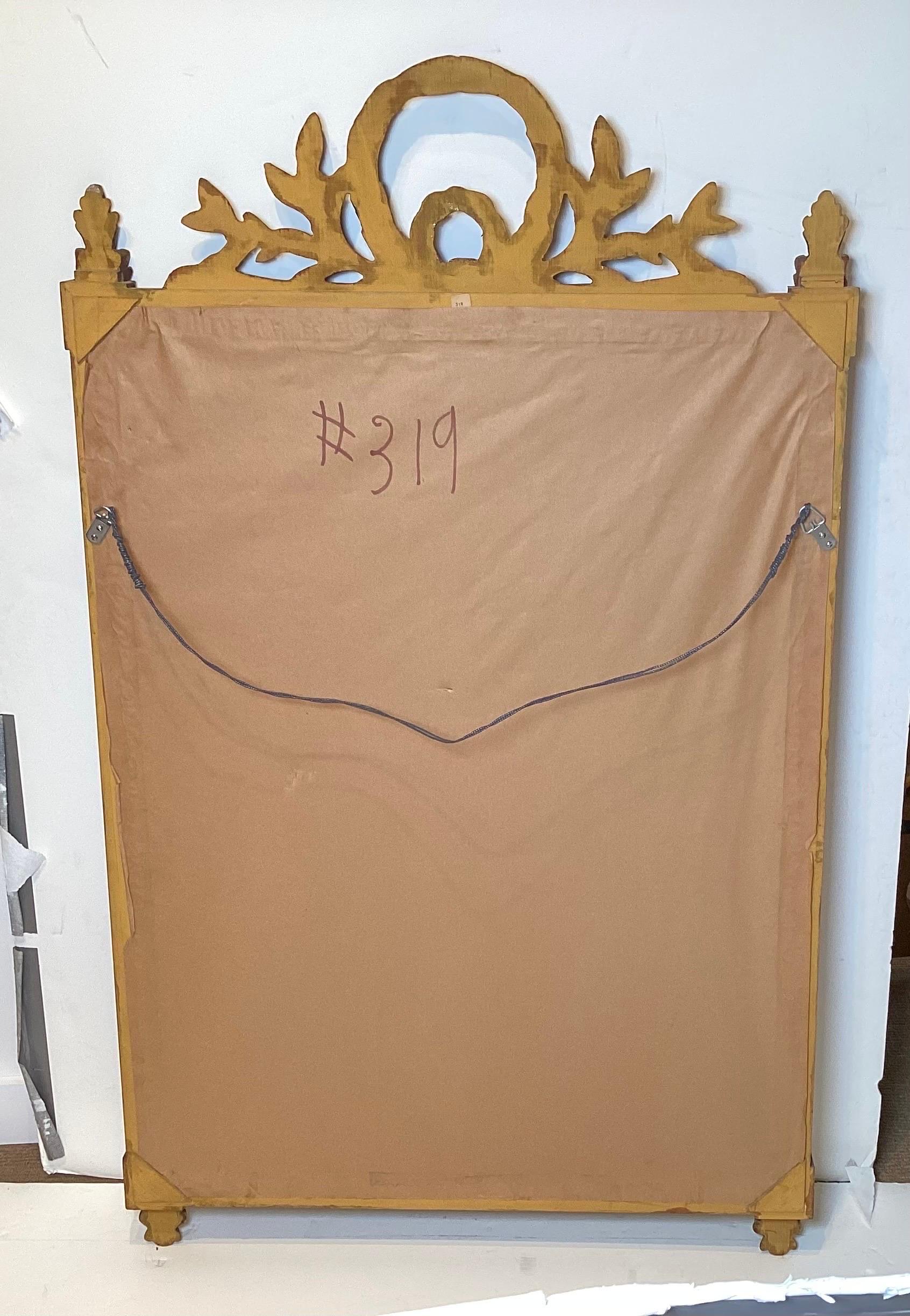 Louis XV Style Gilt Wood Mirror 3