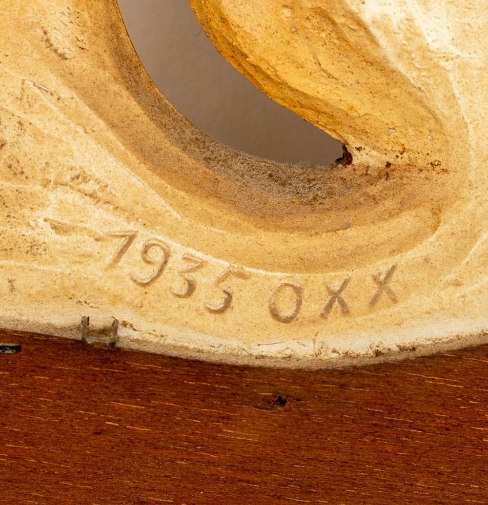 Rococo Miroir de style Louis XV peint en bois doré et crème en vente