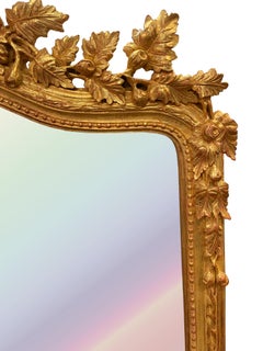 Louis XV Style Giltwood Mirror