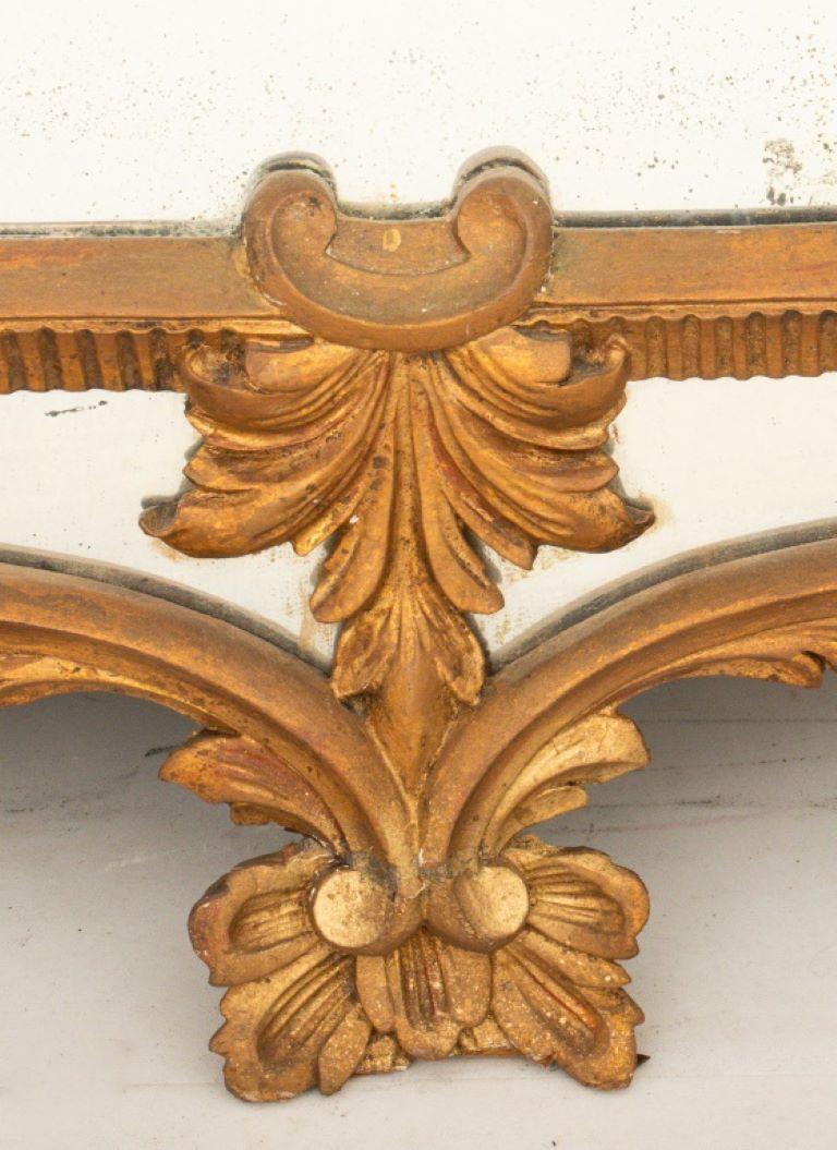 18th Century and Earlier Louis XV Style Giltwood Mirror