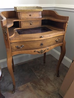 Louis XV Style Inlay Butler's Desk, circa 1920