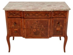Louis XV Style Kingwood and Marquetry Commode