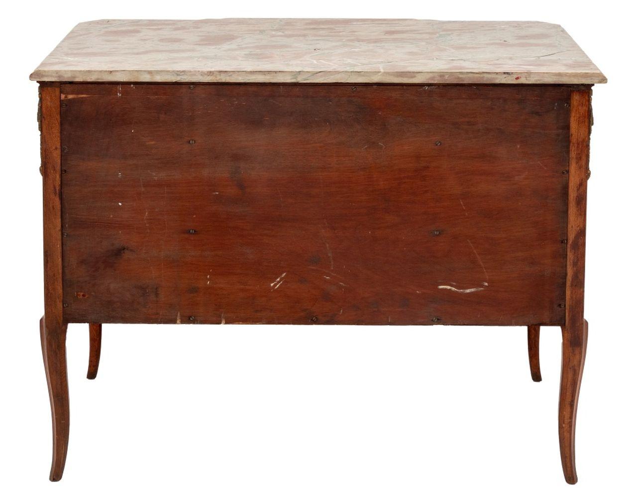 Louis XV Style Kingwood and Marquetry Commode For Sale 2