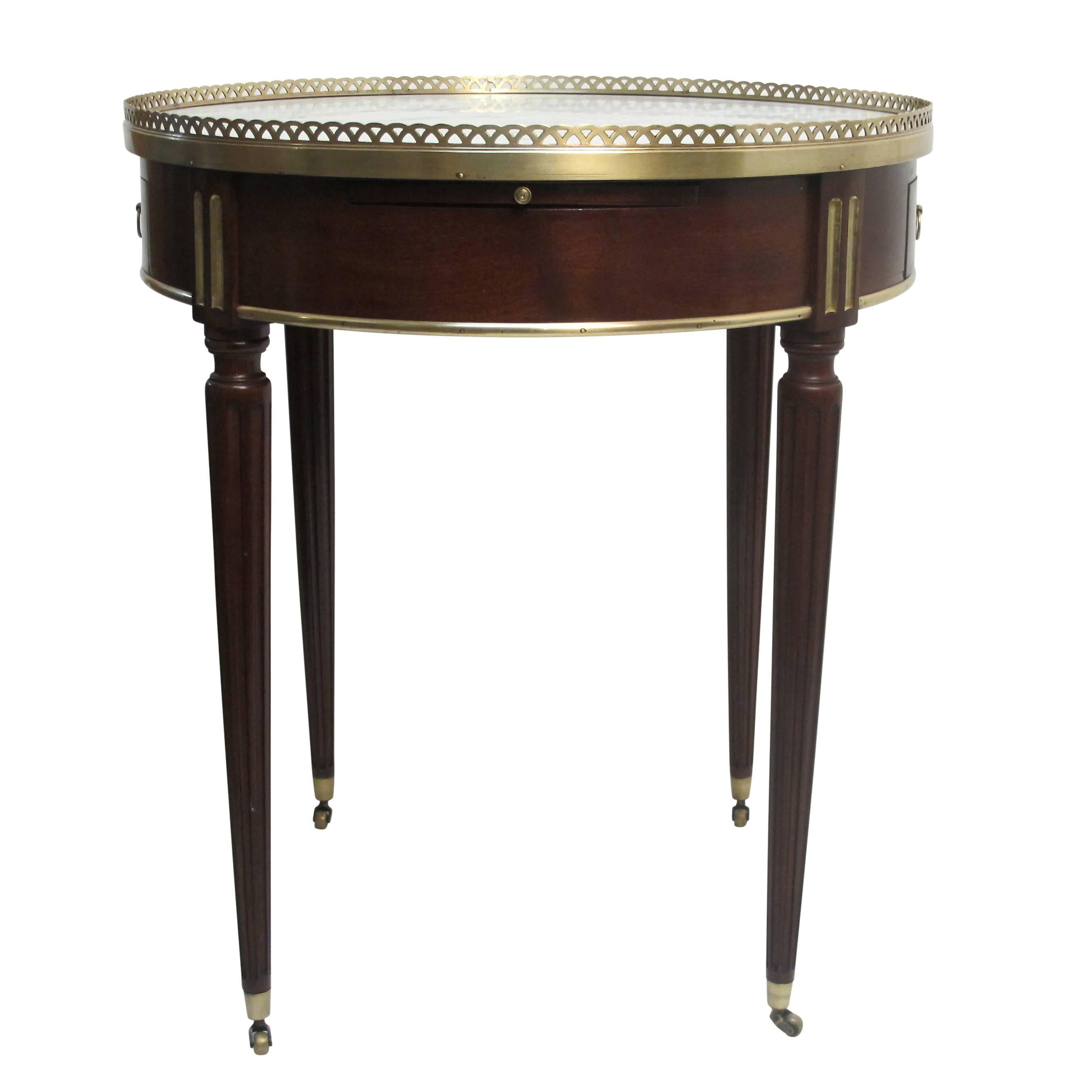 Louis XV Style Mahogany Bouillotte Table 2