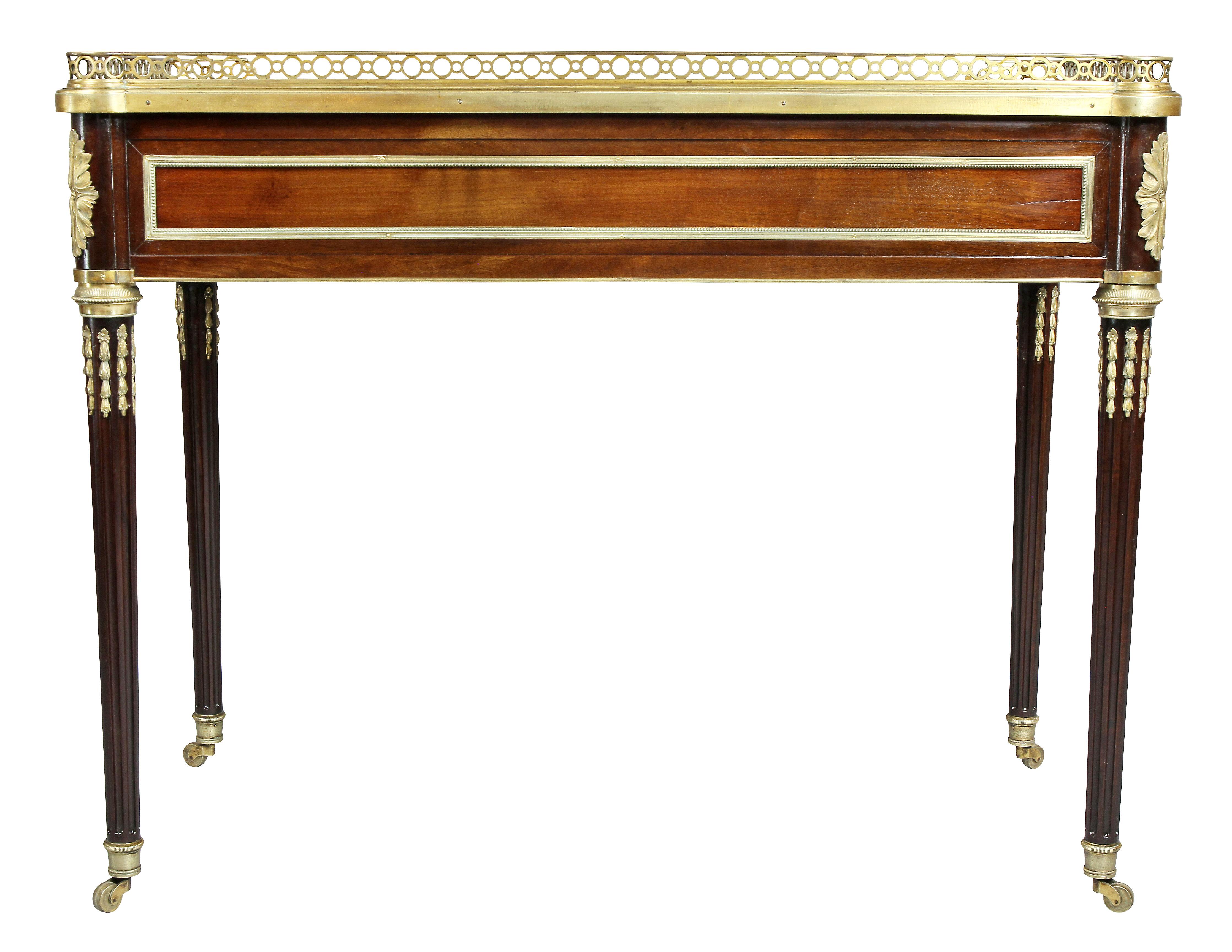 Louis XV Style Mahogany Writing Table 7
