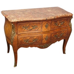 Louis XV Style Marble-Top Commode