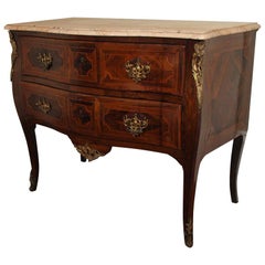 Louis XV style Marquetry commode