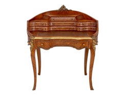 Louis XV Style Marquetry Kingwood Escritoire