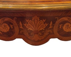 Louis XV Style Marquetry Writing Table