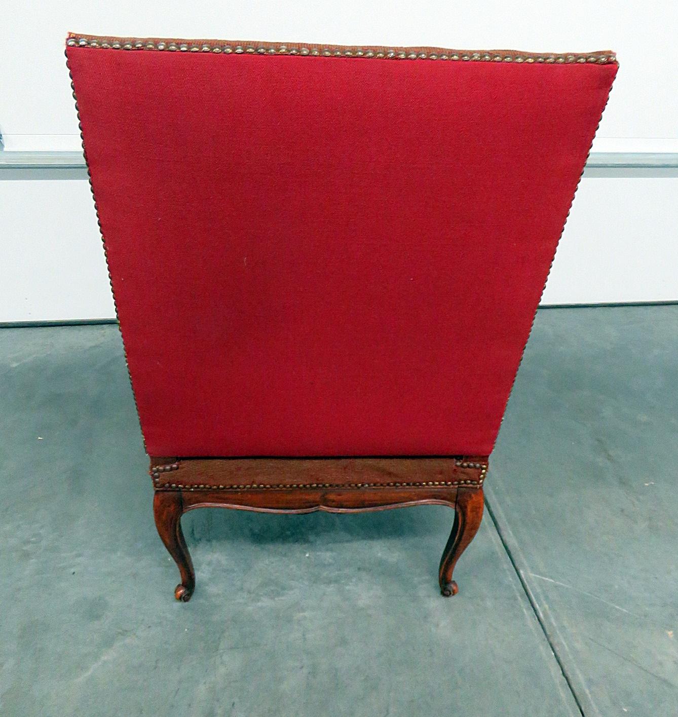 Louis XV Style Needlepoint Chair 3