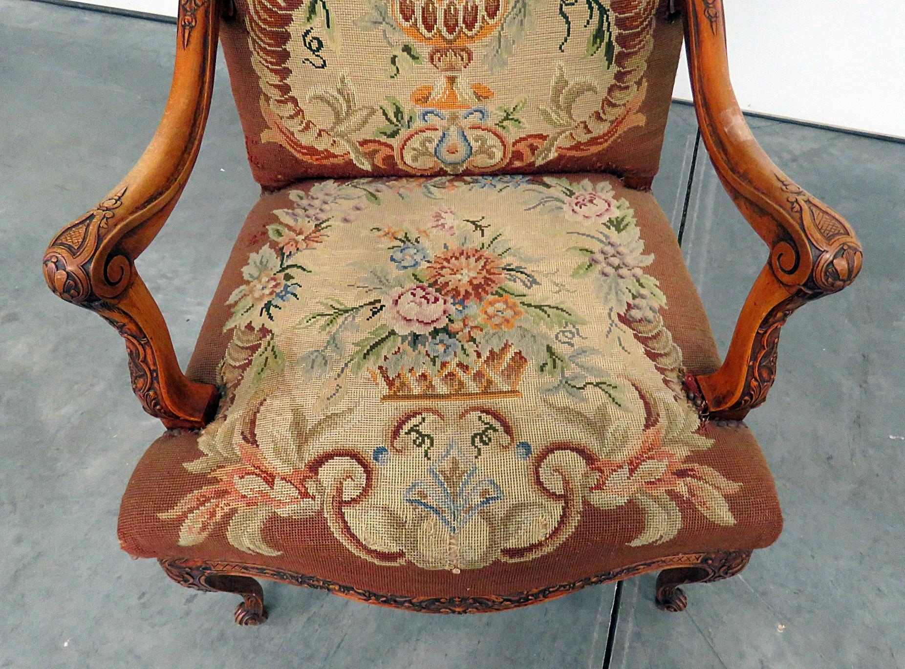 needlepoint chairs