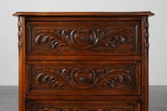 Louis XV Style Oak Chest of Drawers, France