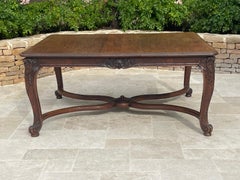 Louis XV Style Oak Dining Table