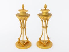 Louis XV Style Ormolu Cassolettes, Pair