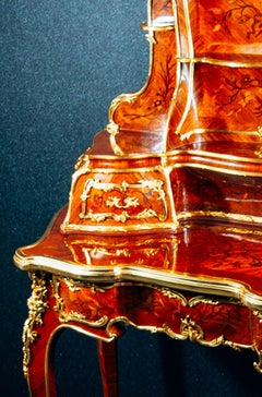 Louis XV Style Ormolu Mounted Kingwood
