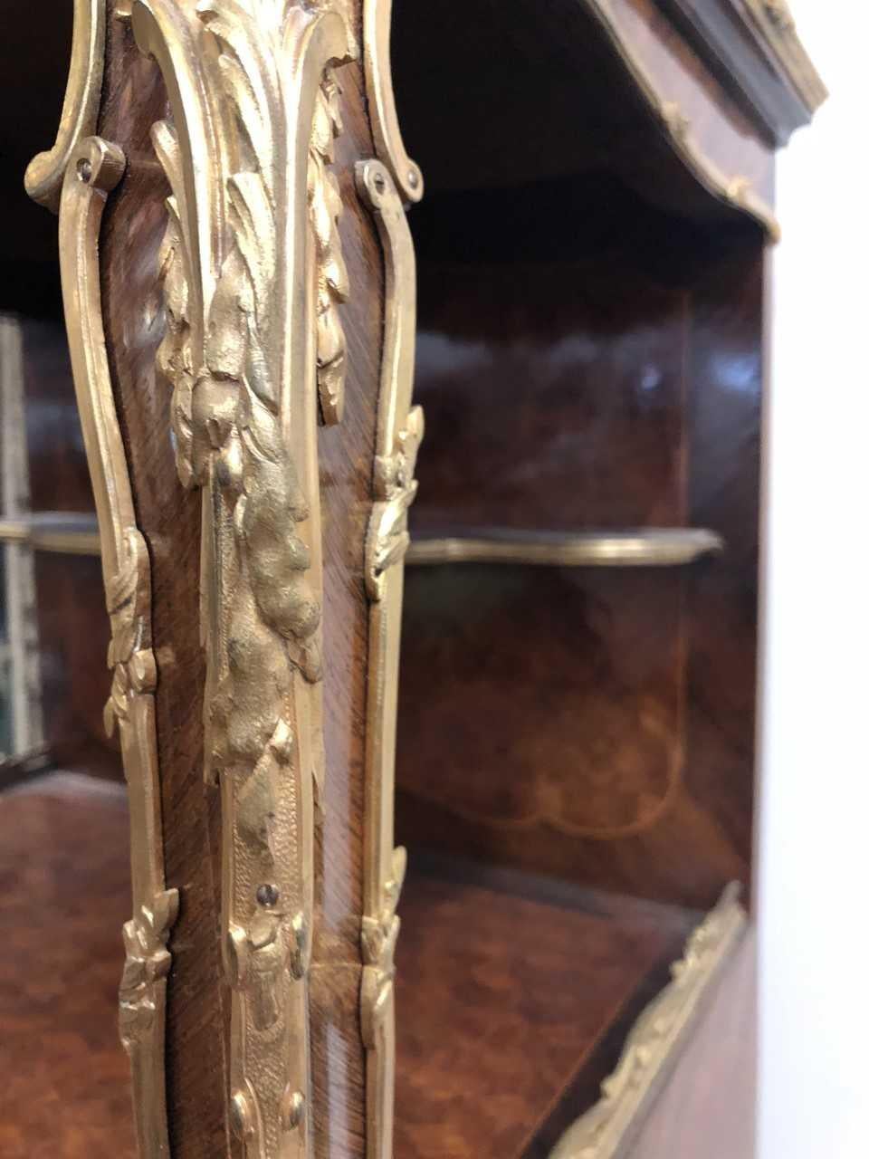 Louis XV Style Ormolu Tulipwood Music Cabinet by Linke For Sale 6