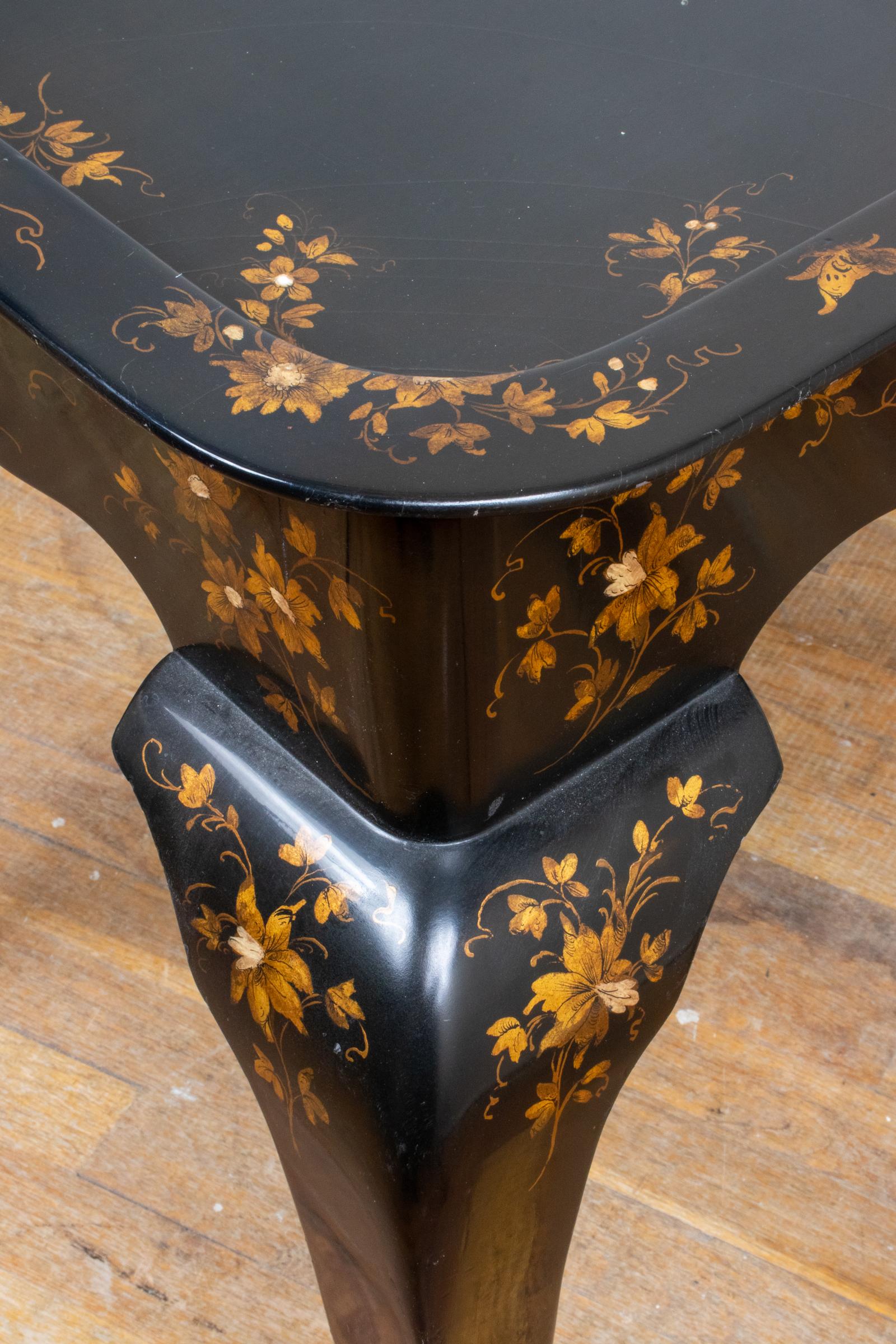 20th Century Louis XV Style Paint Decorated Table