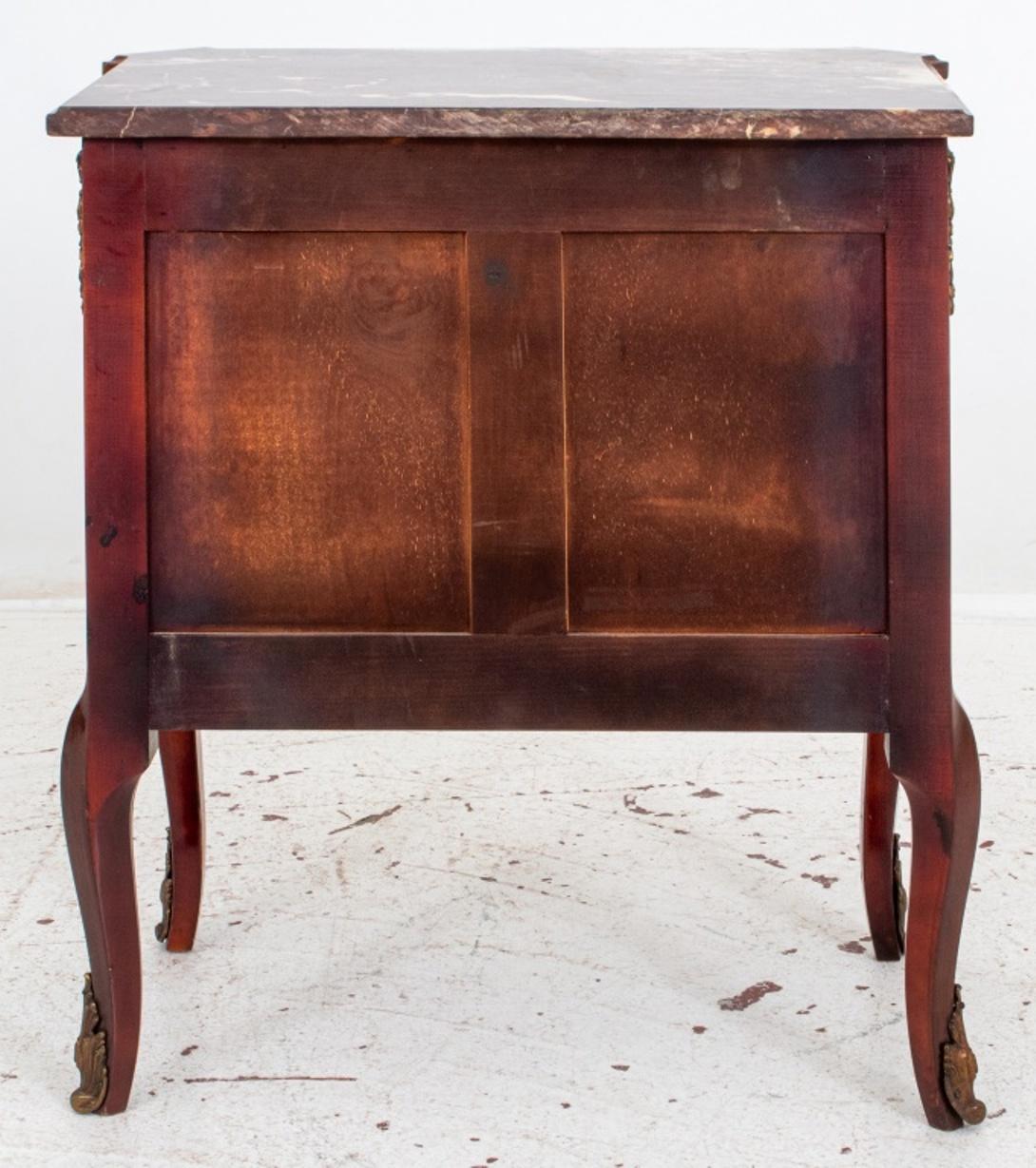 Louis XV Style Parquetry Two Drawer Commode For Sale 2