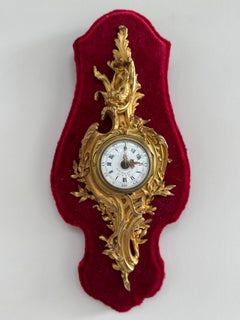 Louis XV Style Petite Cartel Clock