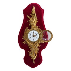 Louis XV Style Petite Cartel Clock