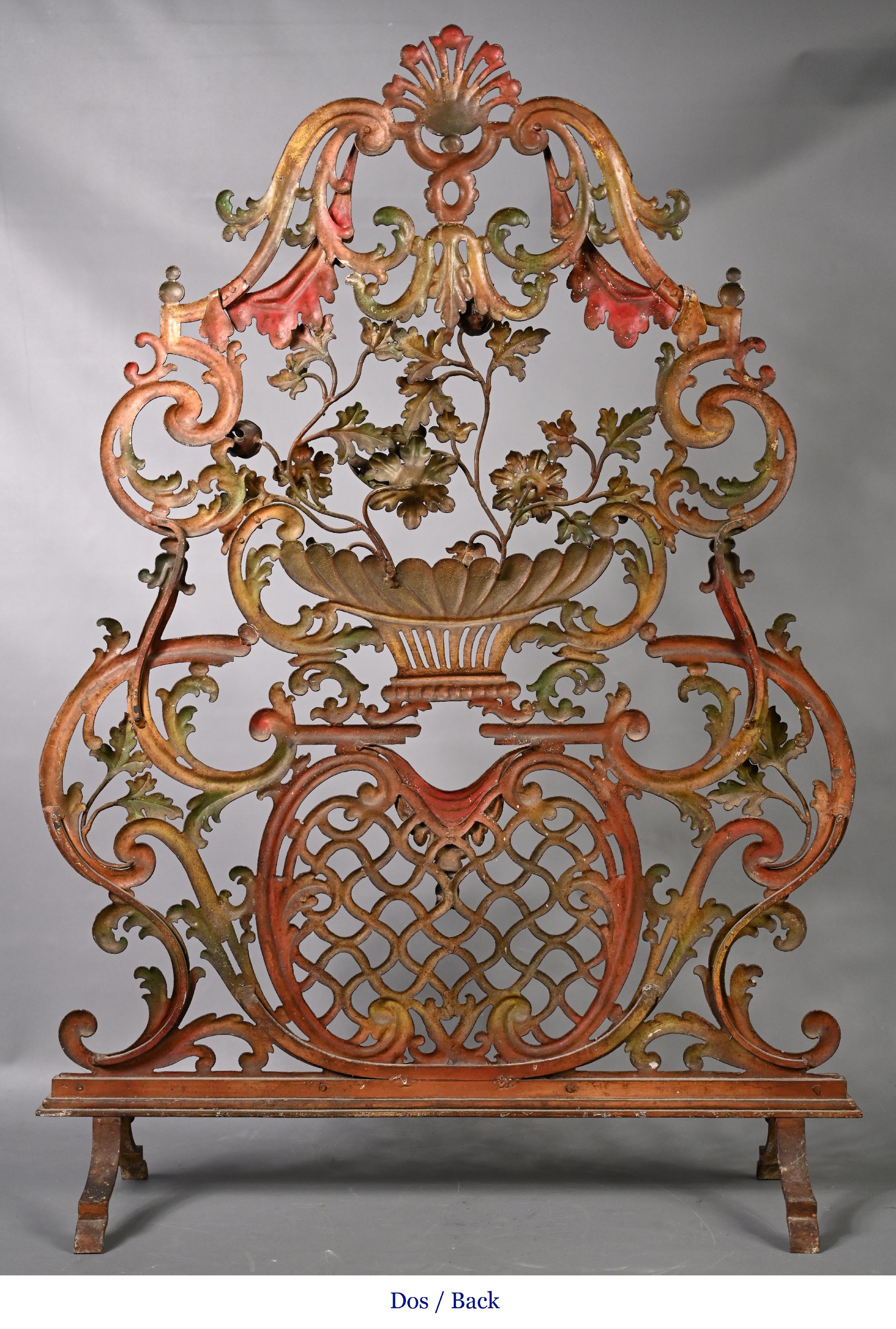 Louis XV Style Polychrome Sparkler For Sale 3