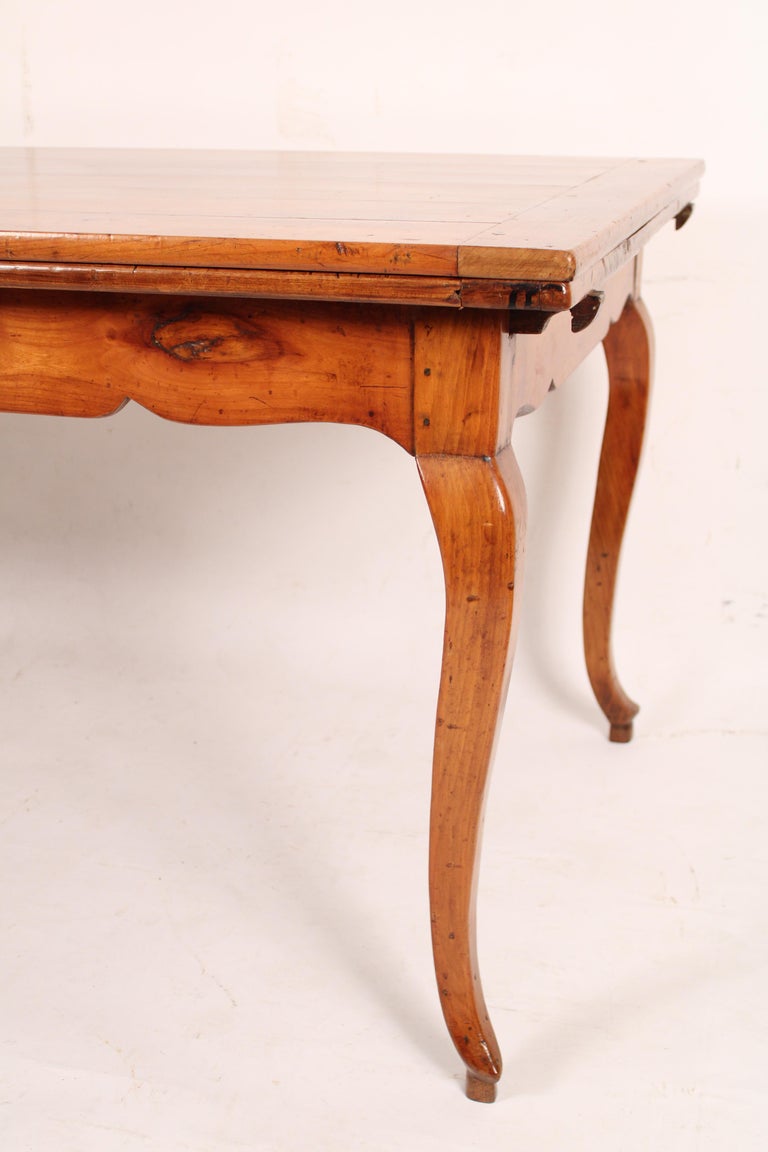 Louis XV Style Provincial Fruit Wood Dining Room Table 2