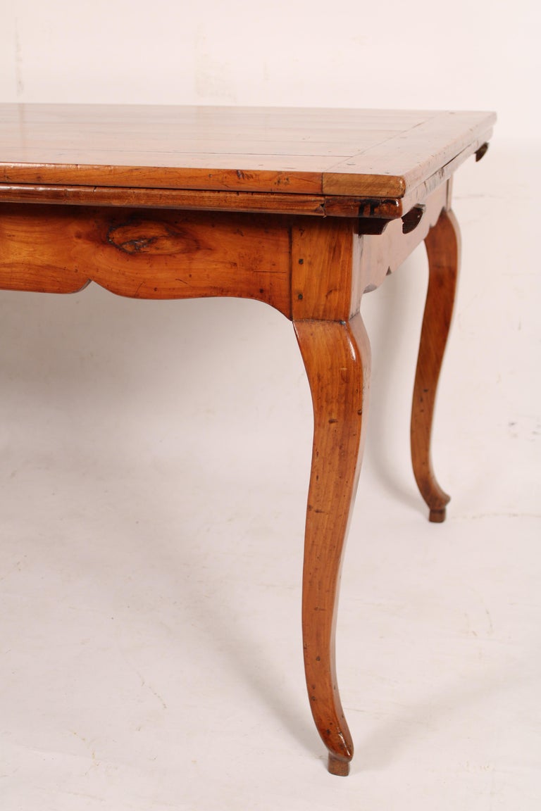 Louis XV Style Provincial Fruit Wood Dining Room Table 3