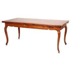 Louis XV Style Provincial Fruit Wood Dining Room Table