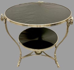 Louis XV Style Ram's Head Gueridon Table, Center Table