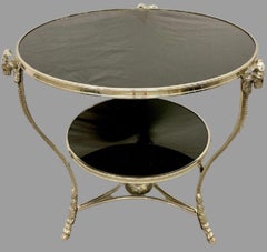 Louis XV Style Ram's Head Gueridon Table, Center Table
